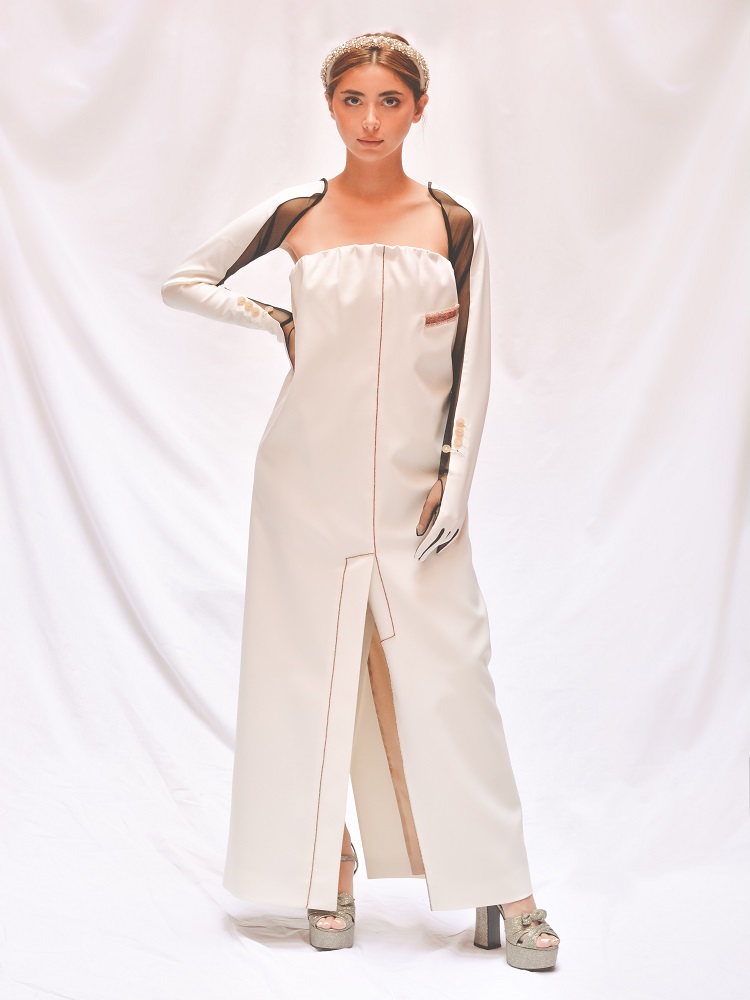 Simple Tuxedo Dress