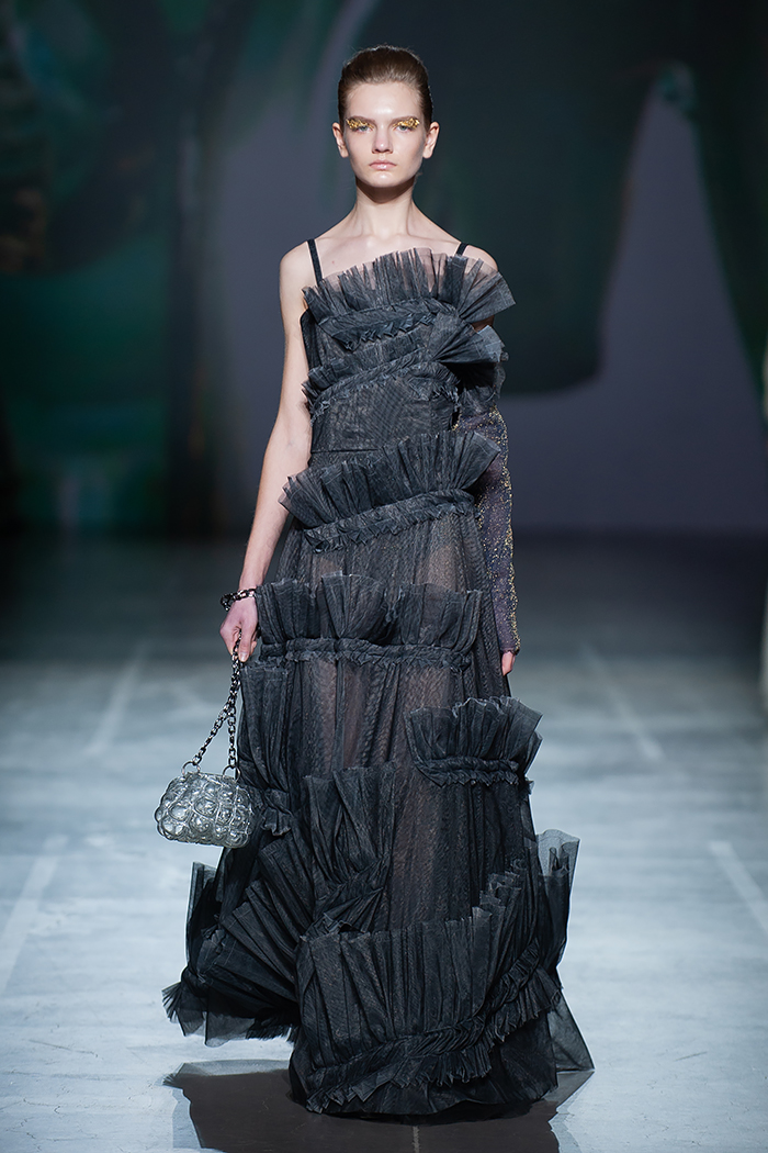 Black Haze Gown