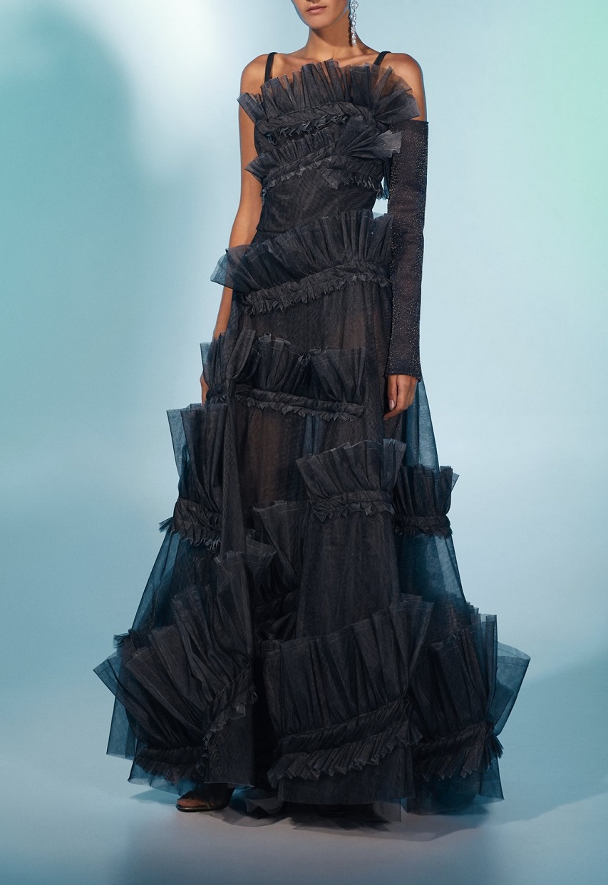 Black Haze Gown