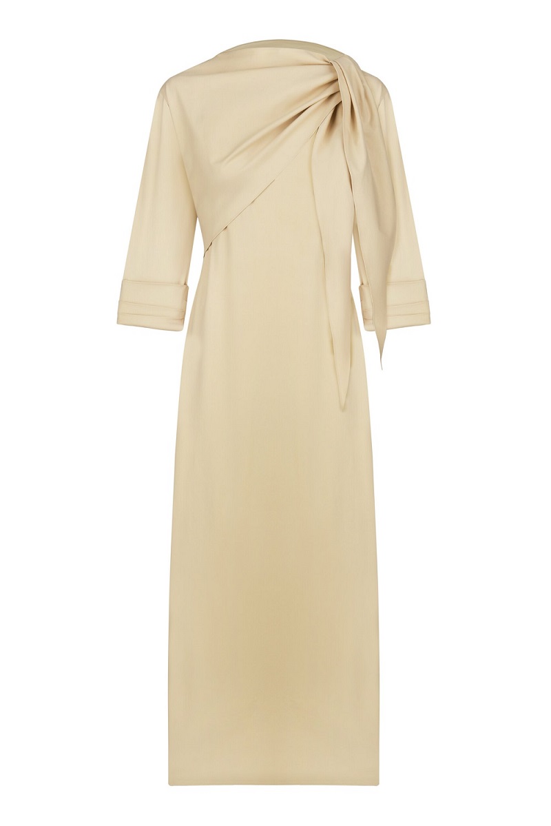 Beige Dress