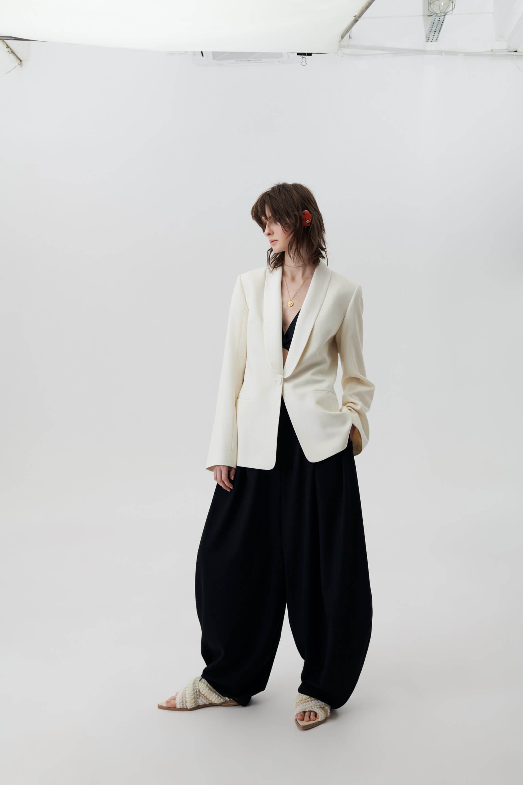 Tux Wide Slouchy Pants