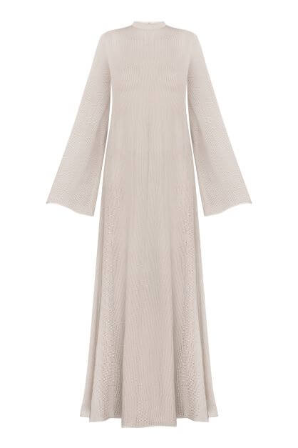 Knitted Mesh Dress